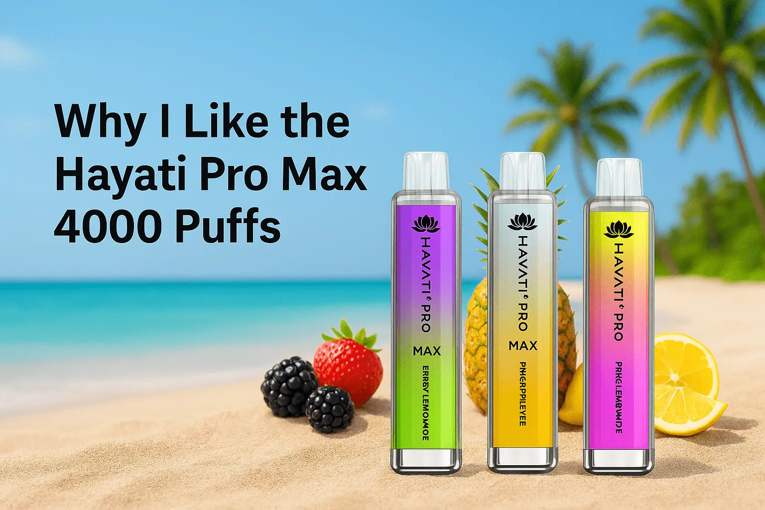 Why I Like the Hayati Pro Max 4000 Puffs