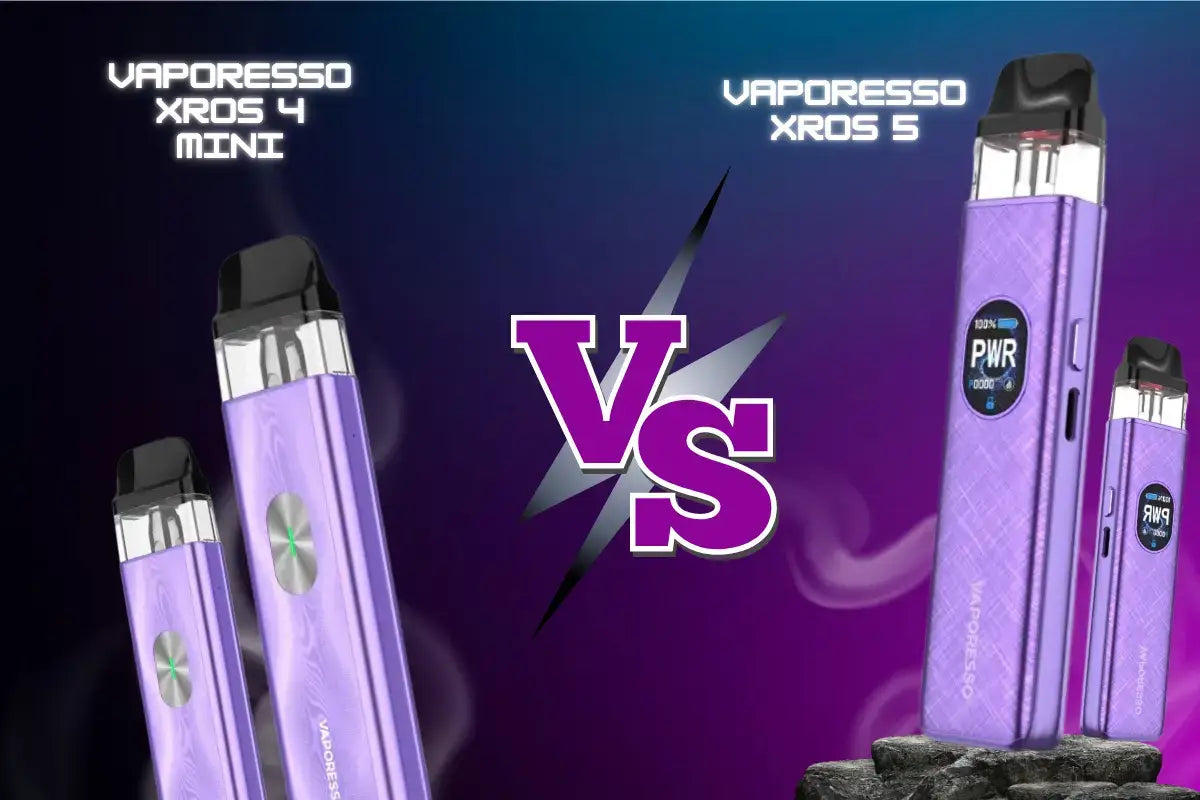 Vaporesso XROS 4 Mini vs XROS 5: A Vaper’s Guide to the Best Pod System