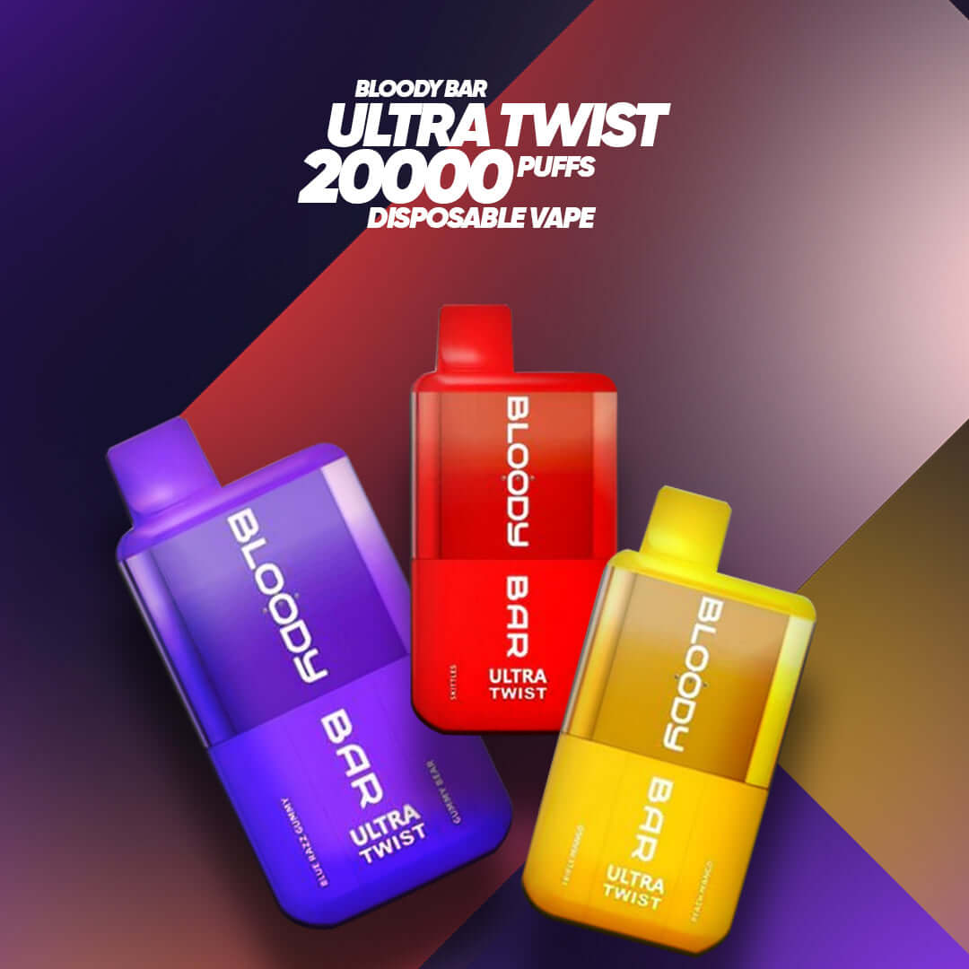 The Ultimate Vaping Adventure: Bloody Bar Ultra Twist 20000 Disposable Vape