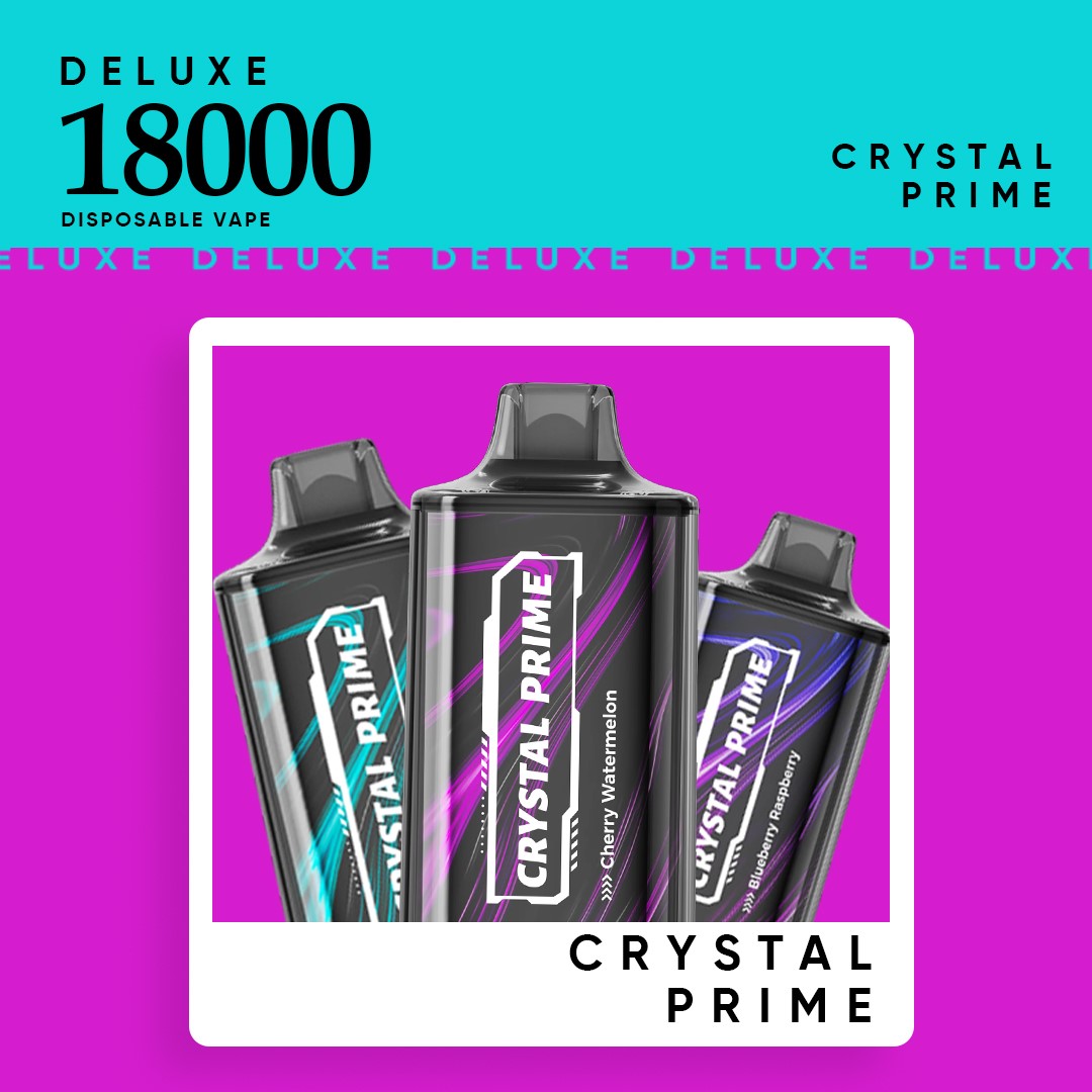 Why Crystal Prime Deluxe 18000 Is a Must-Try for Vape Users