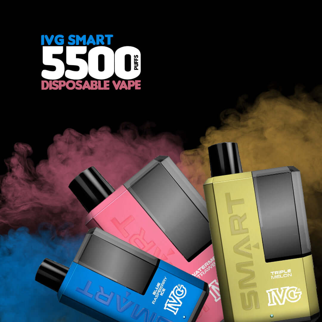 Experience Ultimate Convenience with the IVG SMART 5500 Disposable Vape