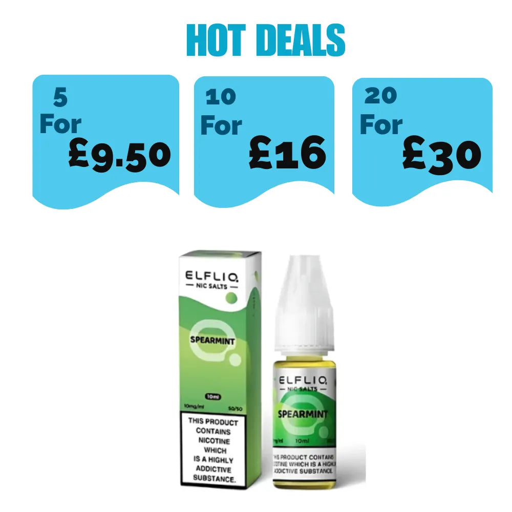 Elf Bar ElfLiq Spearmint 10ml Nic Salt