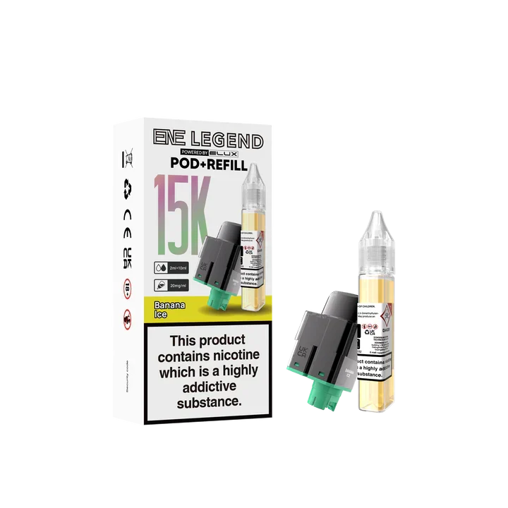 Elux Ene Legend 15k Refill Pods - Pack Of 5