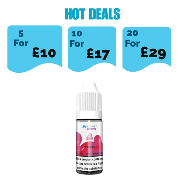 Hayati Pro Max NIC Salt 10ml E-liquid - H' Bubba