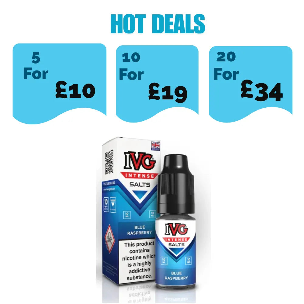IVG Intense Nic Salts - Blue Raspberry