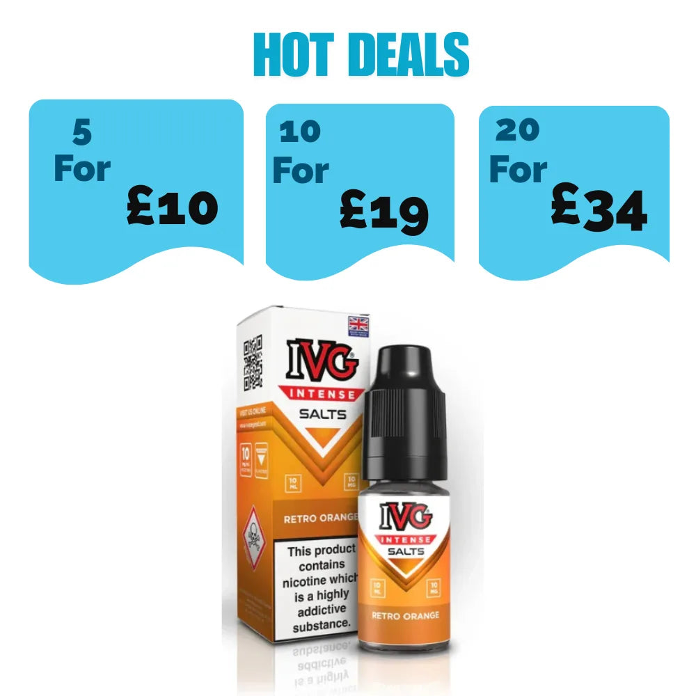 IVG Intense Nic Salts - Retro Orange