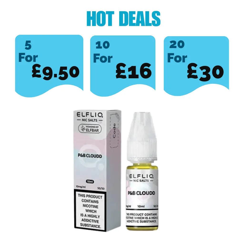 Elf Bar Elf Liq 10ml Nic Salt - P&B Cloud