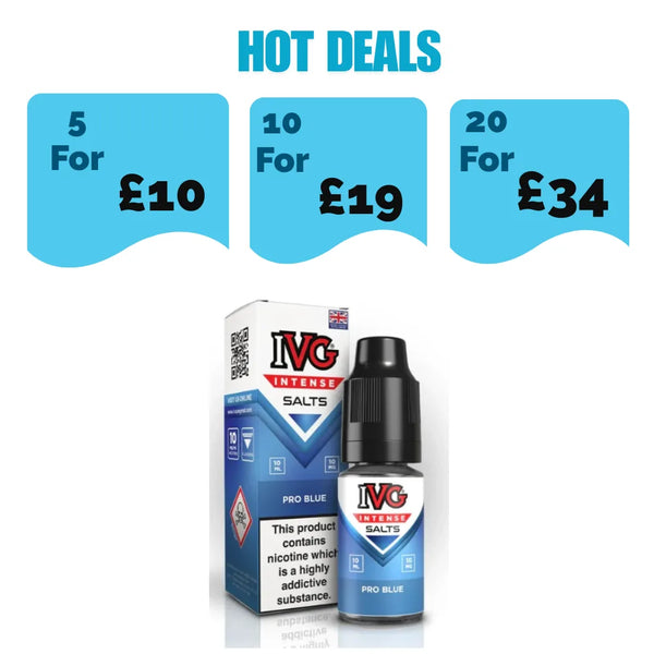 IVG Intense Nic Salts - Pro Blue