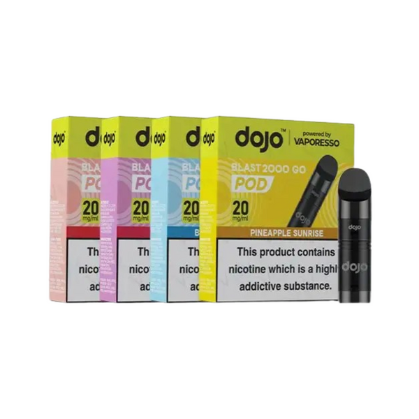 Vaporesso Dojo Blast 2000 Go Prefilled Pod + Refill Container