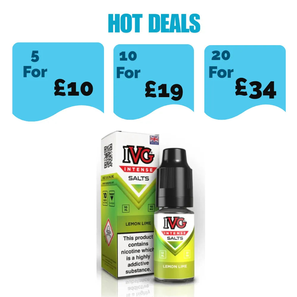IVG Intense Nic Salts - Lemon Lime