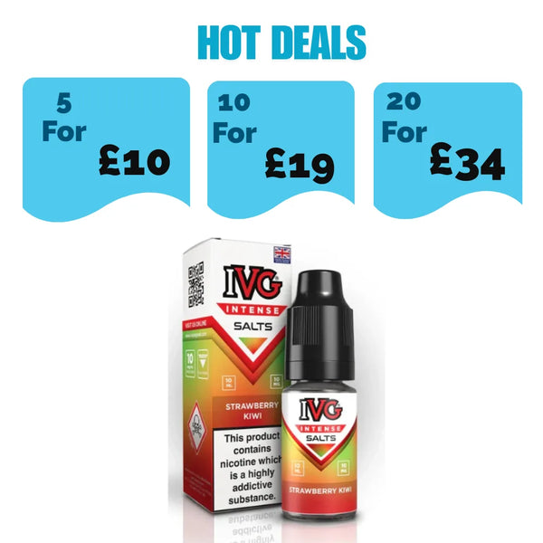 IVG Intense Nic Salts - Strawberry Kiwi