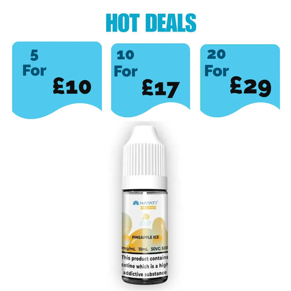 Hayati Pro Max NIC Salt 10ml E-liquid - Pineapple Ice