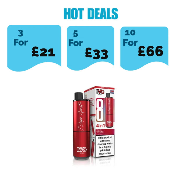 IVG 2400 Prefilled Kit - £7.99 or 3 for £21