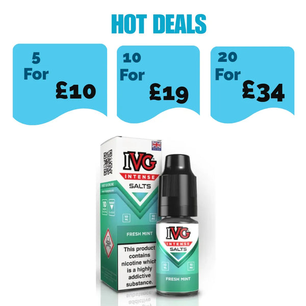 IVG Intense Nic Salts - Fresh Mint
