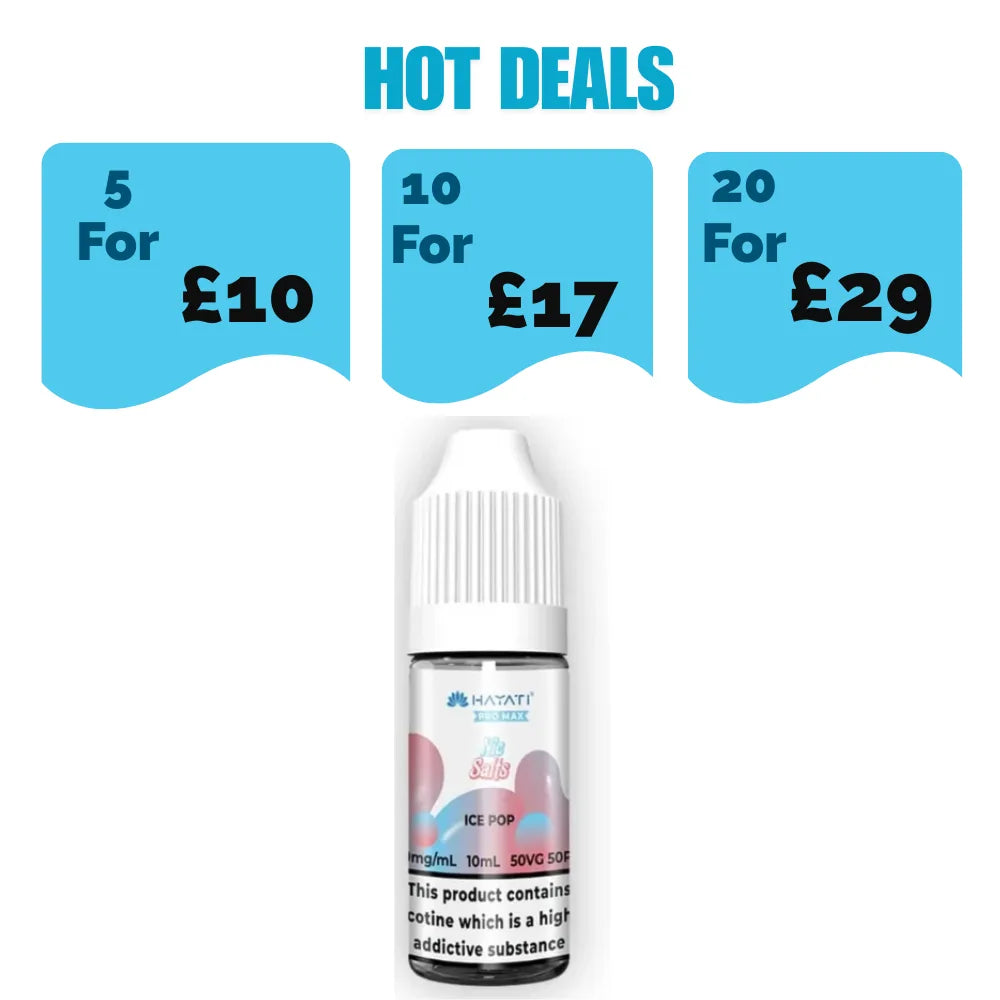 Hayati Pro Max NIC Salt 10ml E-liquid - Ice Pop