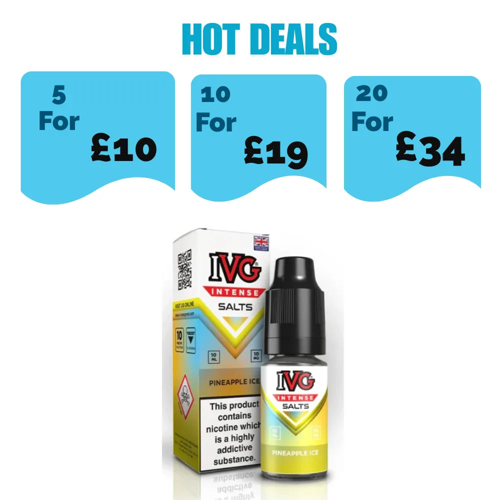 IVG Intense Nic Salts - Pineapple Ice