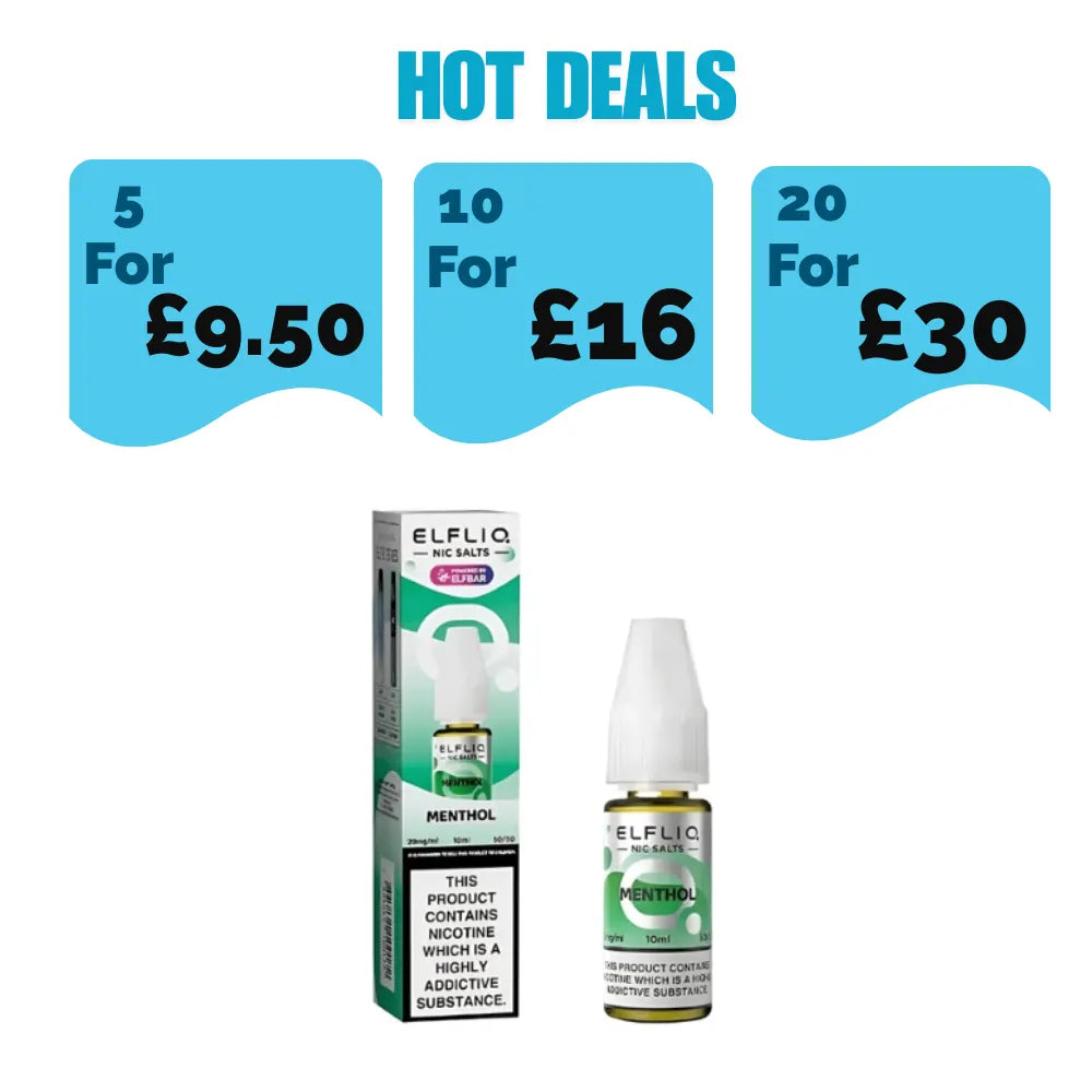 Elf Bar ElfLiq Menthol 10ml Nic Salt
