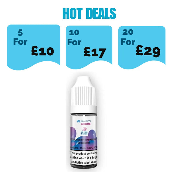 Hayati Pro Max NIC Salt 10ml E-liquid - Strawberry Raspberry Blueberry
