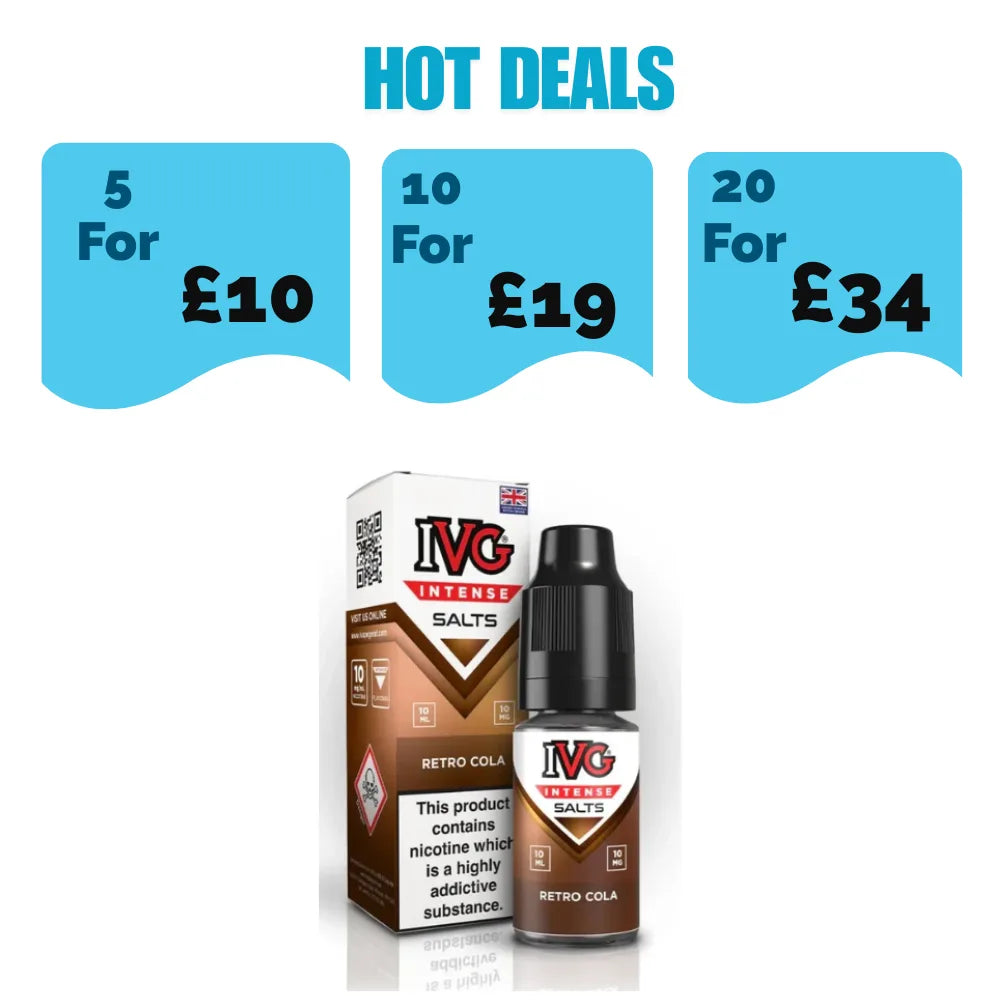 IVG Intense Nic Salts - Retro Cola