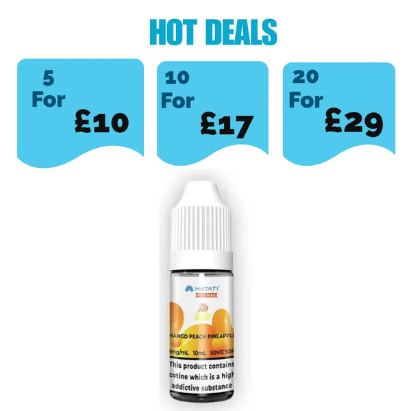Hayati Pro Max NIC Salt 10ml E-liquid - Mango Peach Pineapple