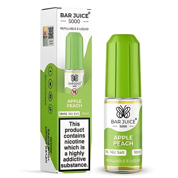 Bar Juice 5000 Nic Salt 10ml - Apple Peach