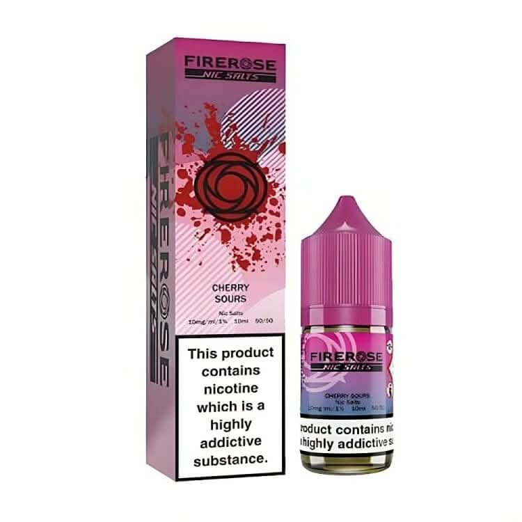 Firerose 5000 Nic Salt E-Liquid 10ml - Cherry Sours