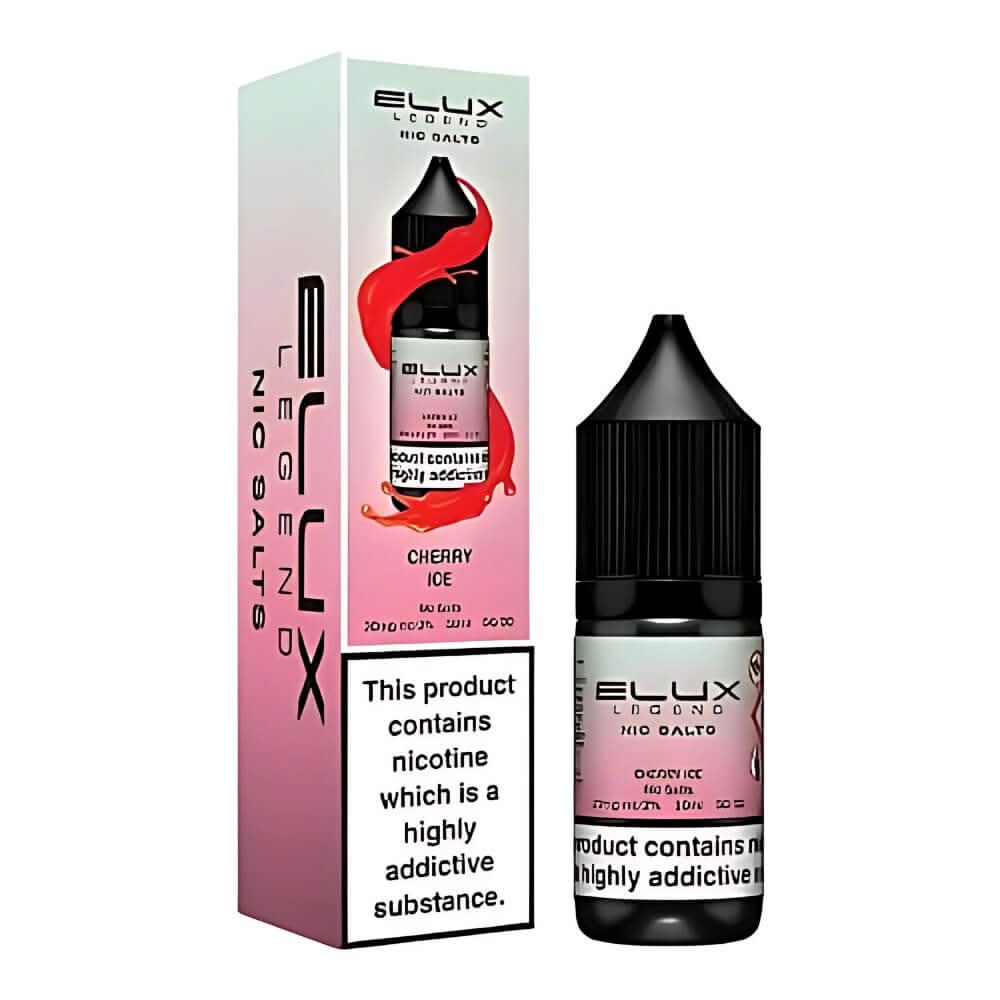 Elux Legend NIC Salt 10ml -Cherry Ice