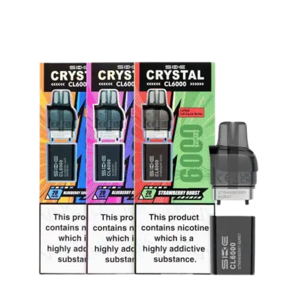 SKE Crystal CL6000 Prefilled Pods (Box Of 5)