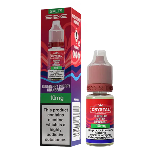 Blueberry Cherry Cranberry Nic Salt by SKE Crystal Original 10ml
