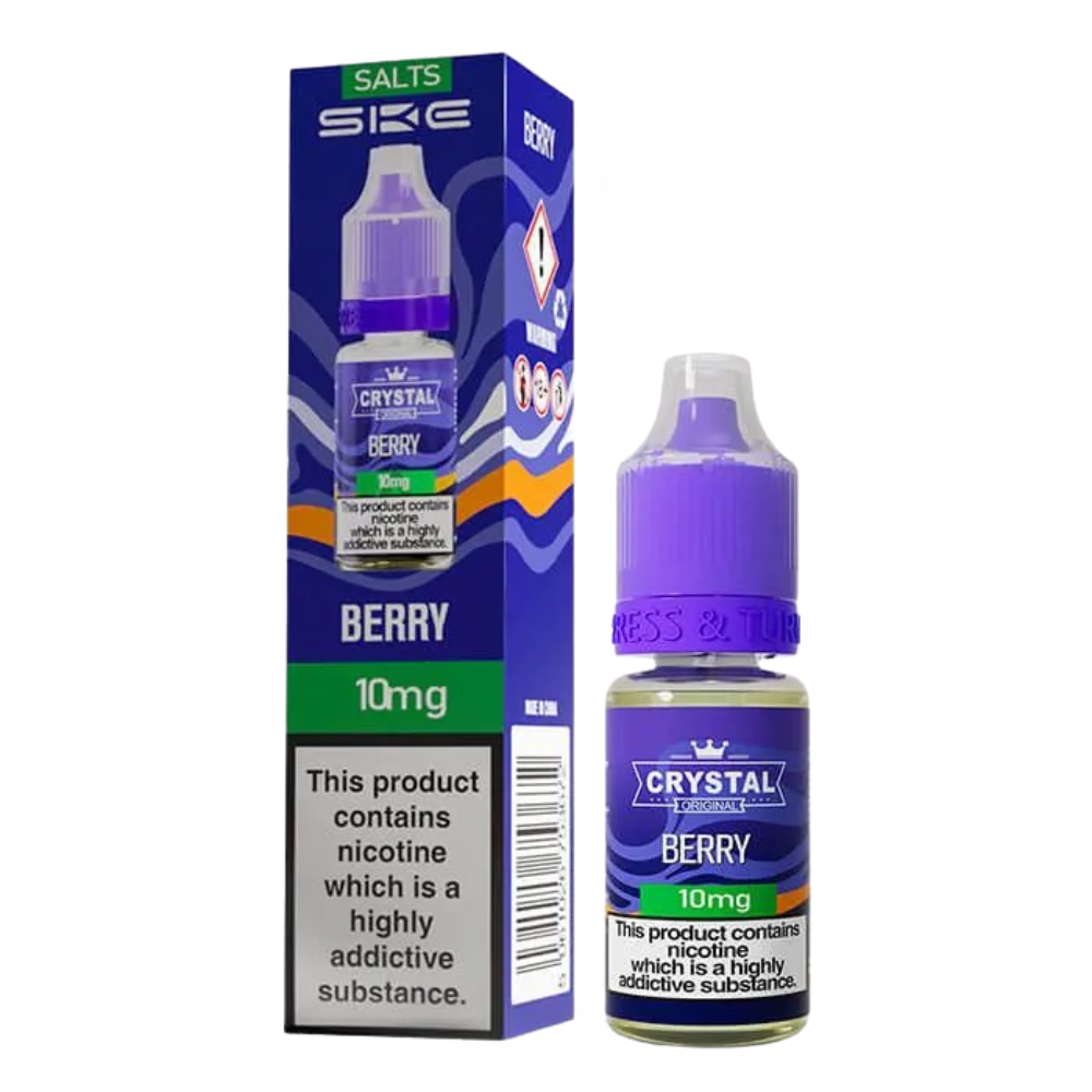 Berry Nic Salt E-Liquid by SKE Crystal Original 10ml