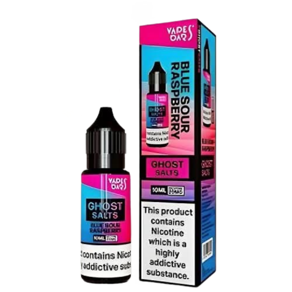 Vapes Bar Ghost 10ml Nic Salt - Blue Sour Raspberry