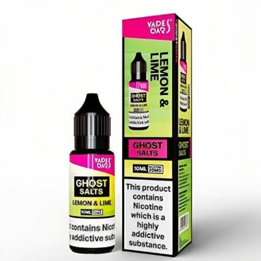 Vapes Bar Ghost Salts 10ml Nic Salt - Lemon & Lime
