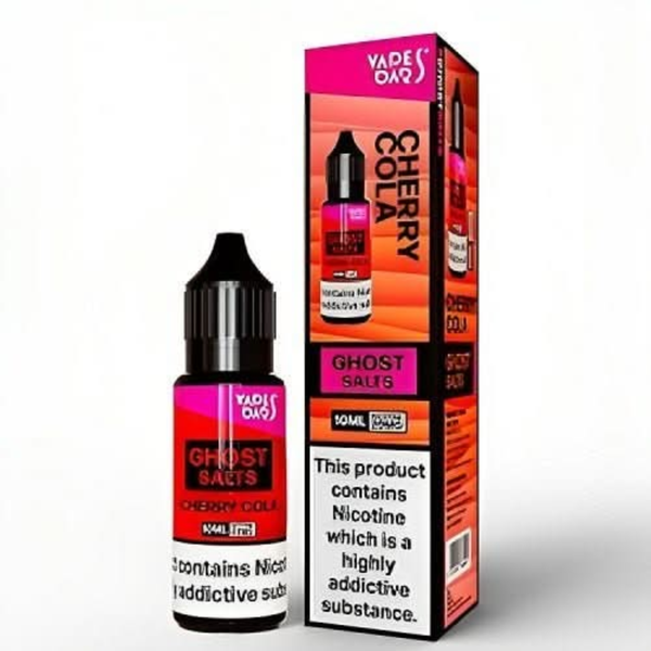 Vapes Bar Ghost Salts 10ml Nic Salt E-liquid - Cherry Cola