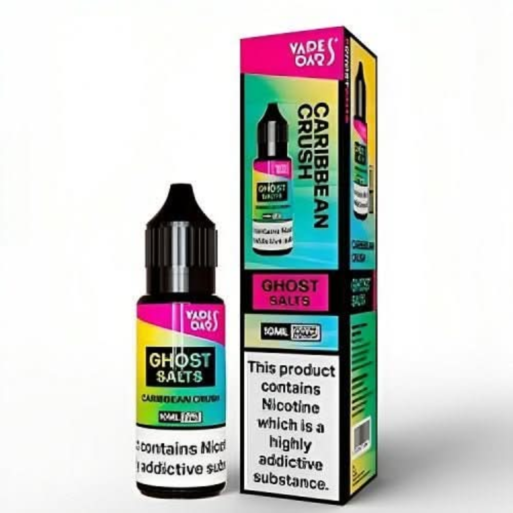 Vapes Bar Ghost Salts 10ml Nic Salt E-liquid - Caribbean crush