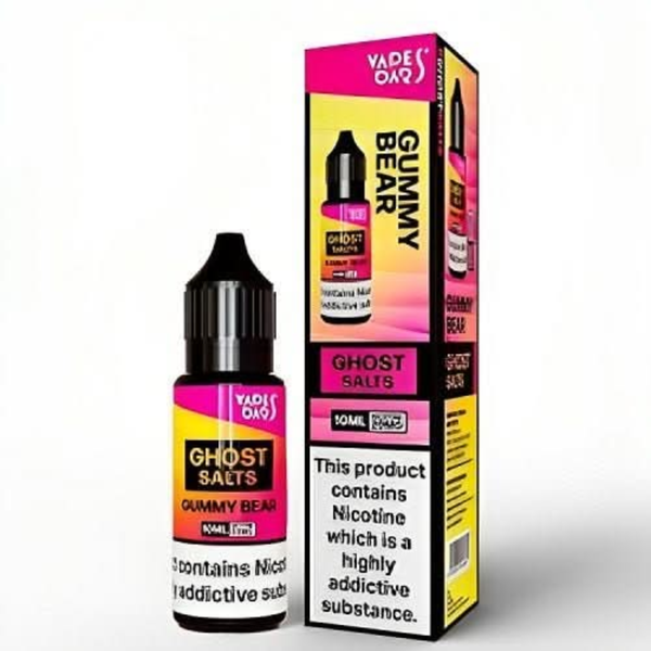 Vapes Bar Ghost Salts 10ml Nic Salt E-liquid - Gummy Bear
