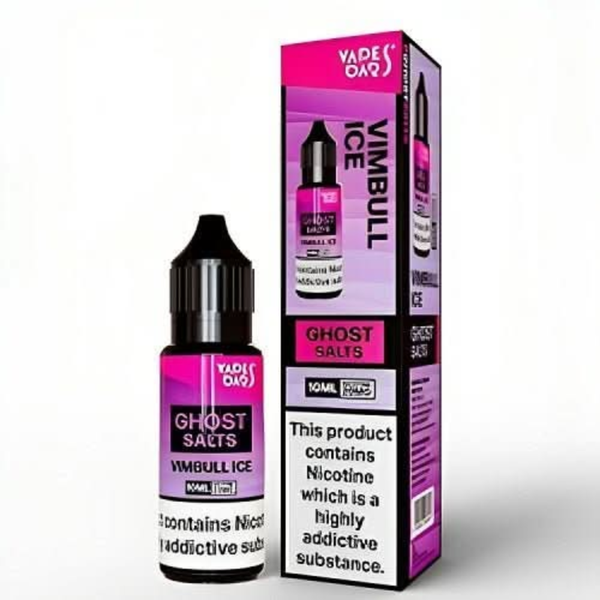 Vapes Bar Ghost Salts 10ml Nic Salt E-liquid - Vimbull Ice