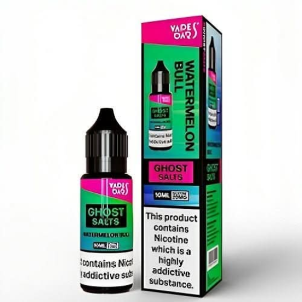 Vapes Bar Ghost Salts 10ml Nic Salt E-liquid - Watermelon Bull