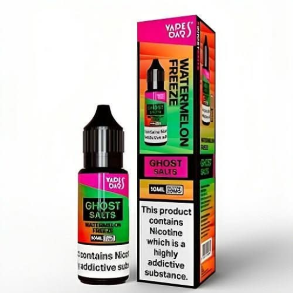 Vapes Bar Ghost Salts 10ml Nic Salt E-liquid - Watermelon Freeze