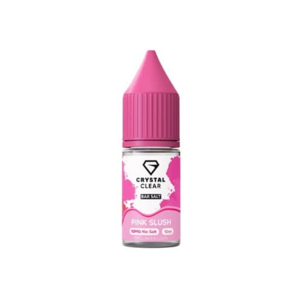Crystal Clear 10ml Nic Salt - Pink Slush