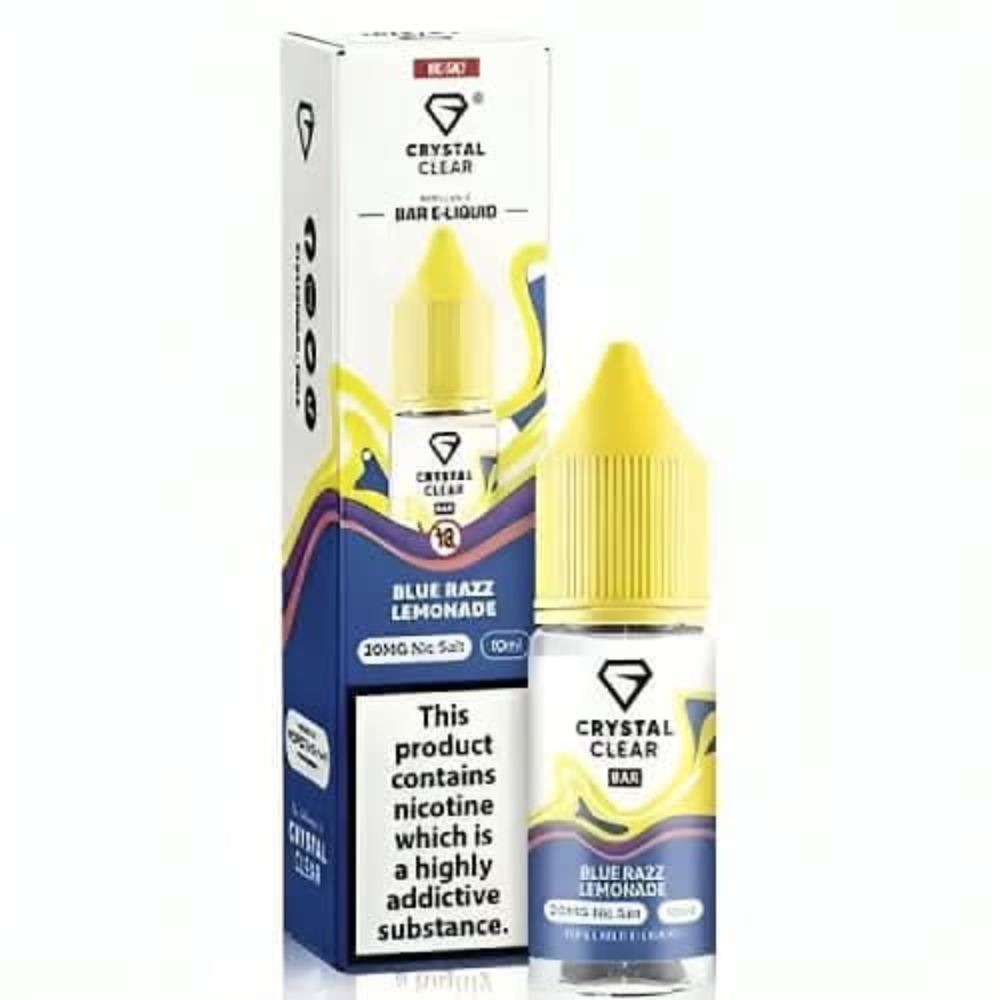 Crystal Clear 10ml Nic Salt - Blue Razz Lemonade