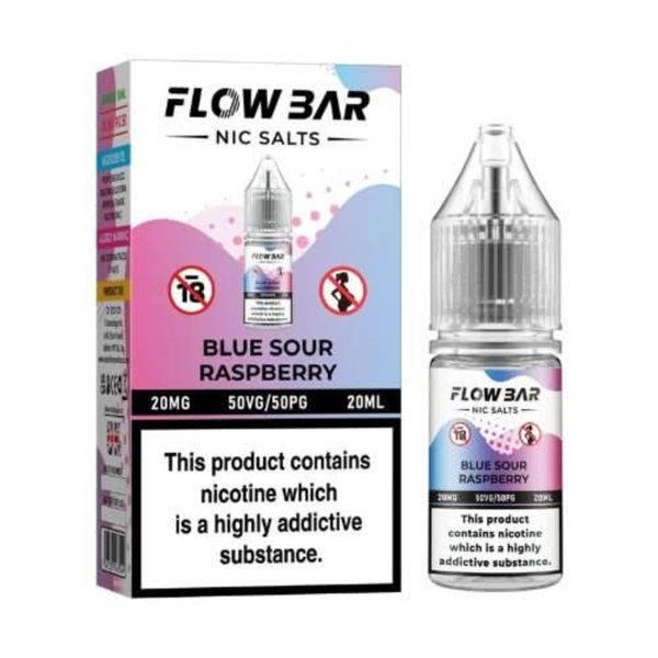 Flow Bar Nic Salts 10ml - Blue Sour Raspberry