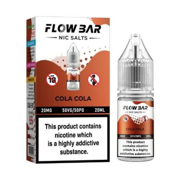 Flow Bar Nic Salts 10ml - Cola Cola