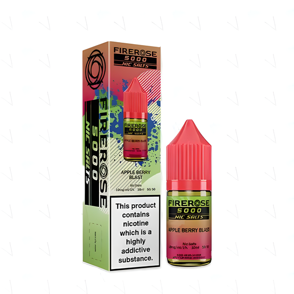 Firerose 5000 Nic Salt E-Liquid 10ml – Apple Berry Blast