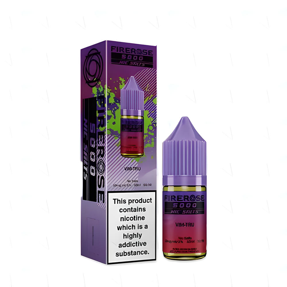 Firerose 5000 Nic Salt E-Liquid 10ml – Vim-Tru