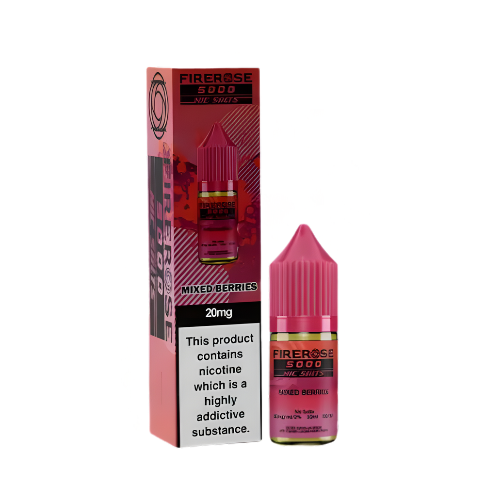 Firerose 5000 Nic Salt E-Liquid 10ml - Mixed Berries