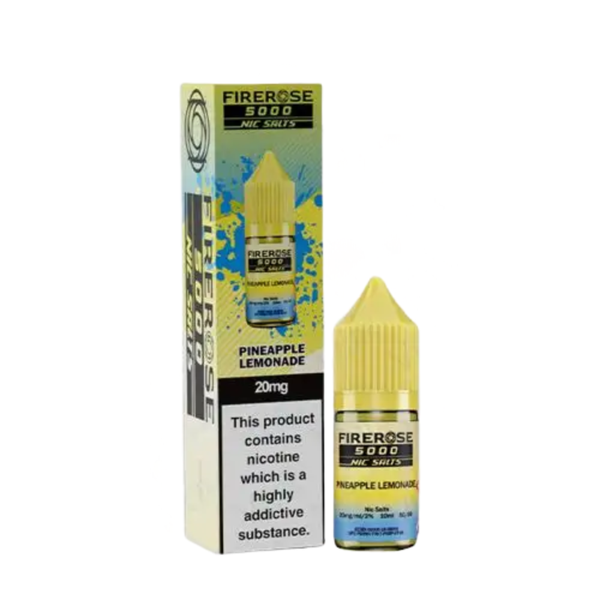 Firerose 5000 Nic Salt E-Liquid 10ml - Pineapple Lemonade