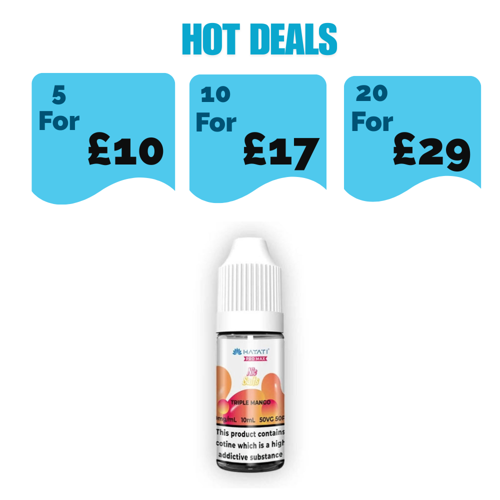 Hayati Pro Max NIC Salt 10ml E-liquid - Triple Mango