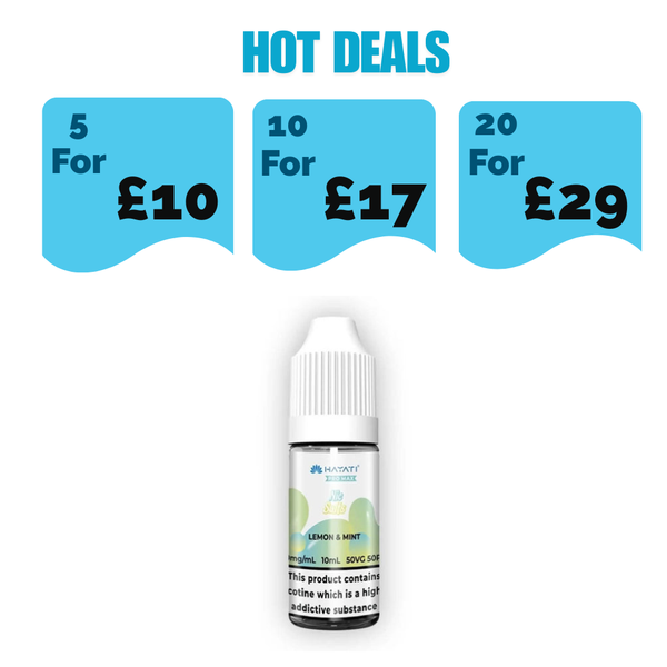 Hayati Pro Max NIC Salt 10ml E-liquid - Lemon & Mint
