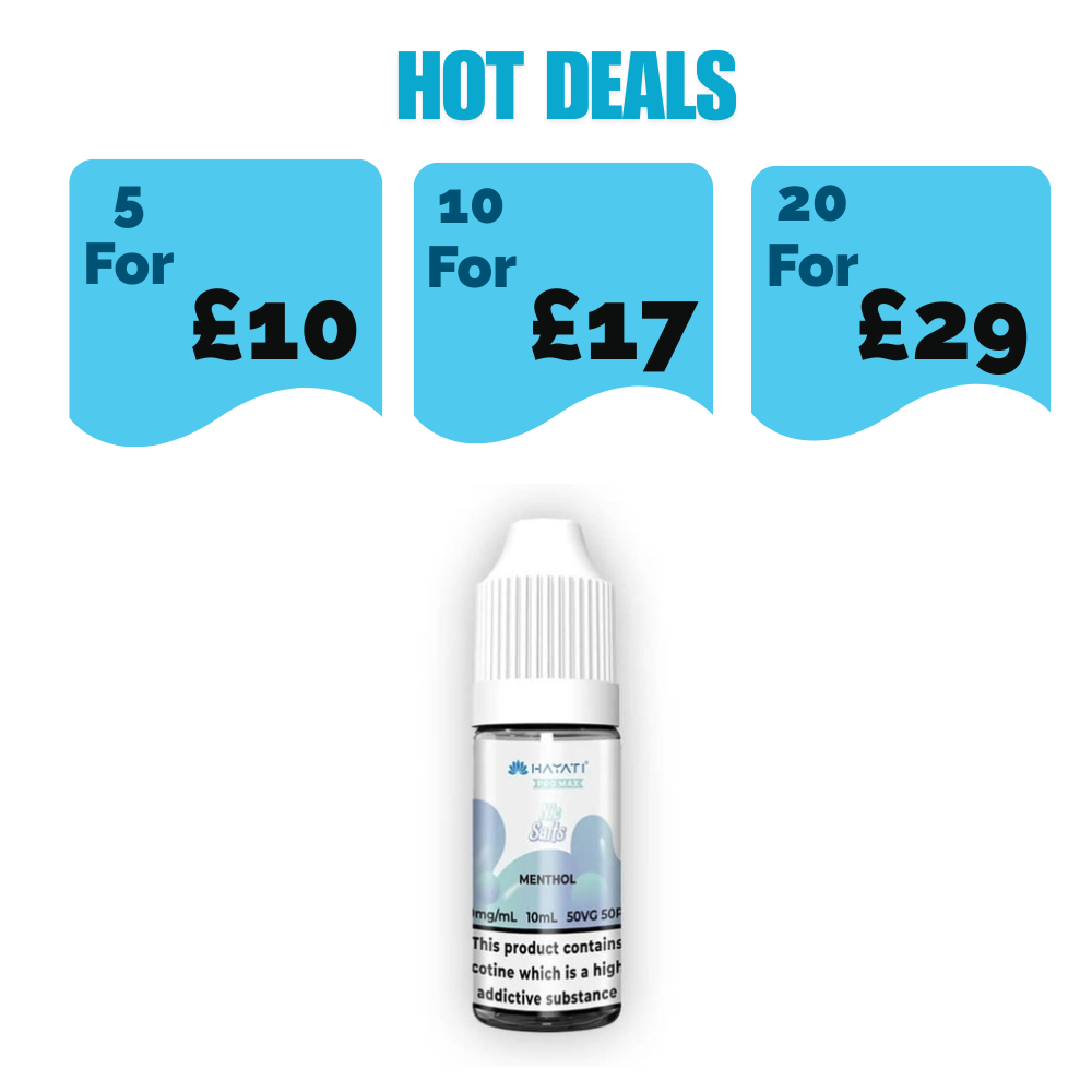 Hayati Pro Max NIC Salt 10ml E-liquid - Menthol