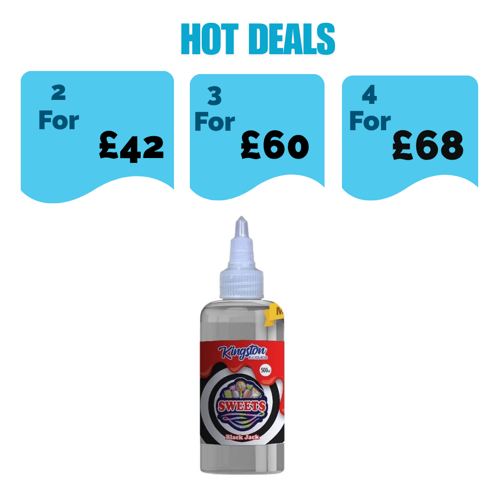 Black Jack 500ml E-Liquid By Kingston